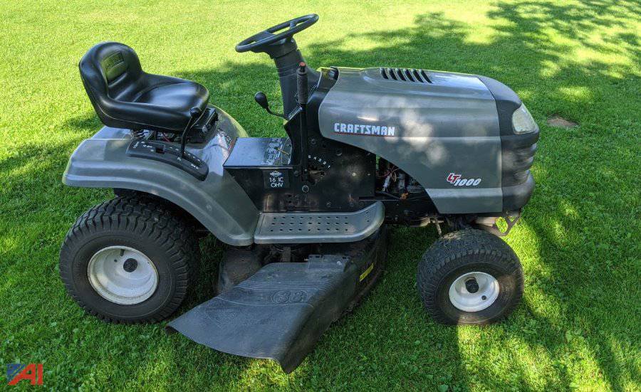 Craftsman Lawn Tractor 38 Inch Deck At Craftsman Tractor