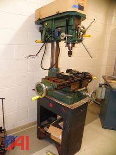 (#5) Jet-16 12 Speed Drilling and Milling Machine
