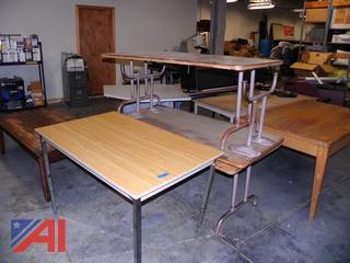 (#14) Various Size & Shaped Tables