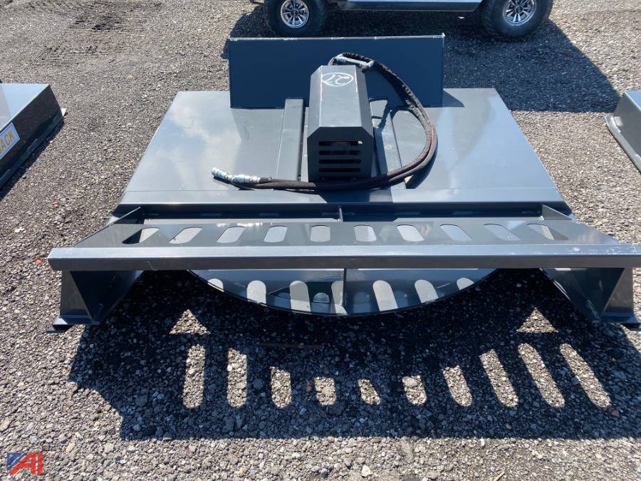 Auctions International Auction Skid Steer AttachmentsNY 22085 ITEM