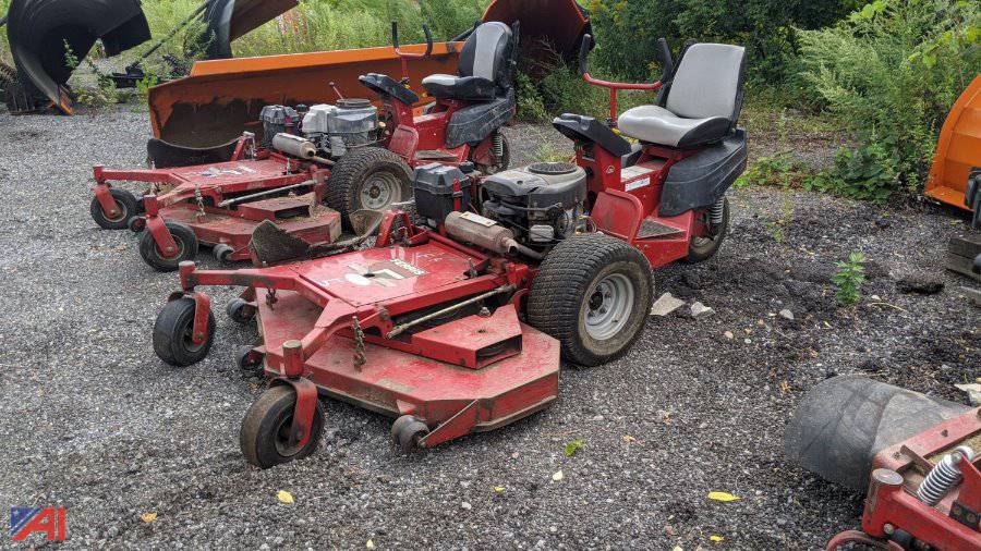 Old Wheel Riding Lawn Mower Ferris 3-Wheel Pro 62