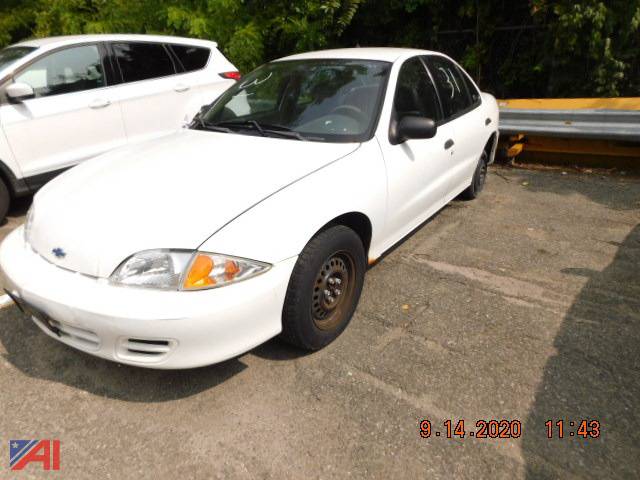 auctions international auction city of yonkers ny 22533 item 31 2001 chevy cavalier 4 door sedan auctions international