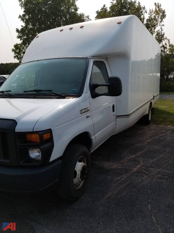 Auctions International Auction Wayne Finger Lakes Boces Ny Item 16 Ford 50 Super Duty Box Truck