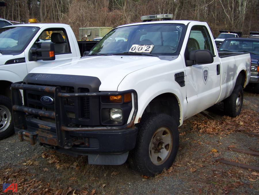 Auctions International Auction Mass OSD DCR Stoneham GarageMA 23455 ITEM 2008 Ford F350 XL