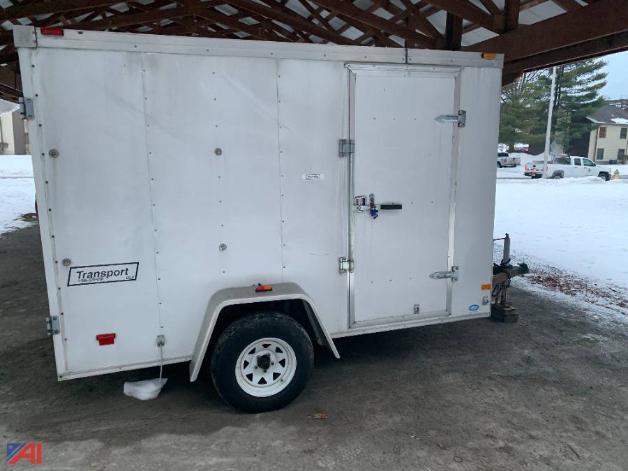 Auctions International Auction City of Saratoga SpringsNY 23767 ITEM 2006 Haulmark 6 x 10