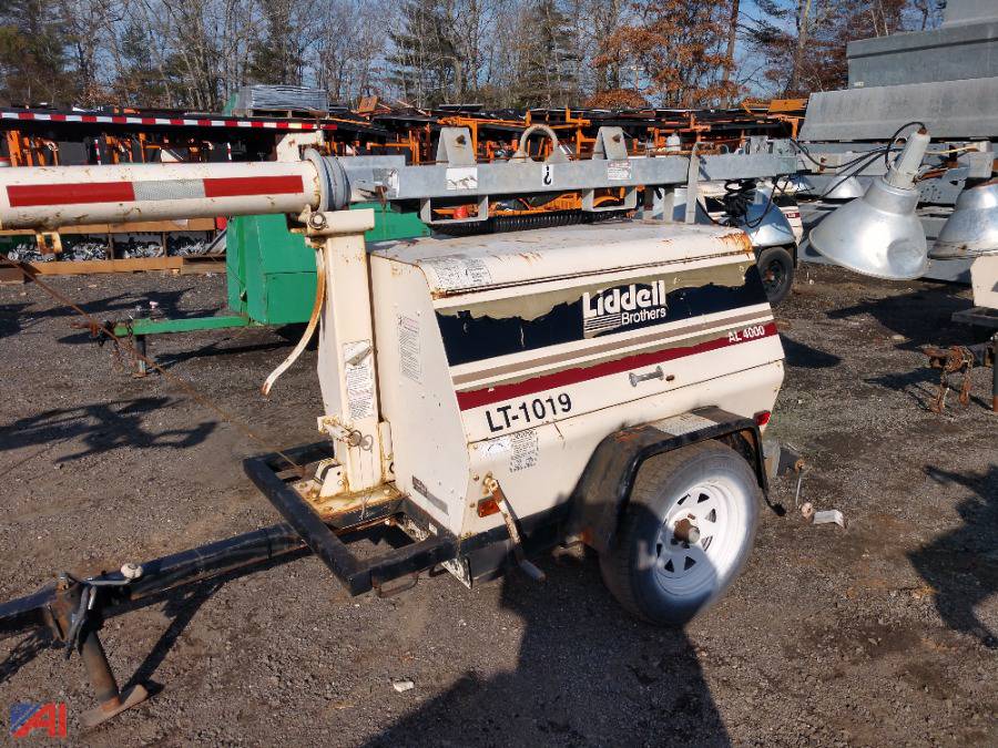 Auctions International Auction Surplus Liquidation Ma 239 Item 05 Amida Light Tower With Generator