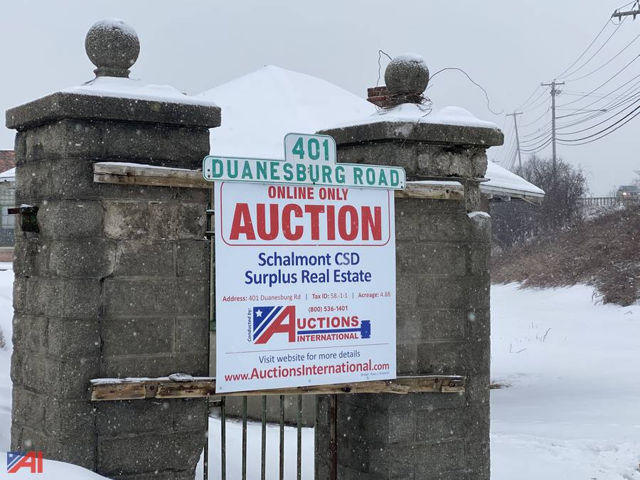 Auctions International Auction Schalmont CSD Surplus Real Estate