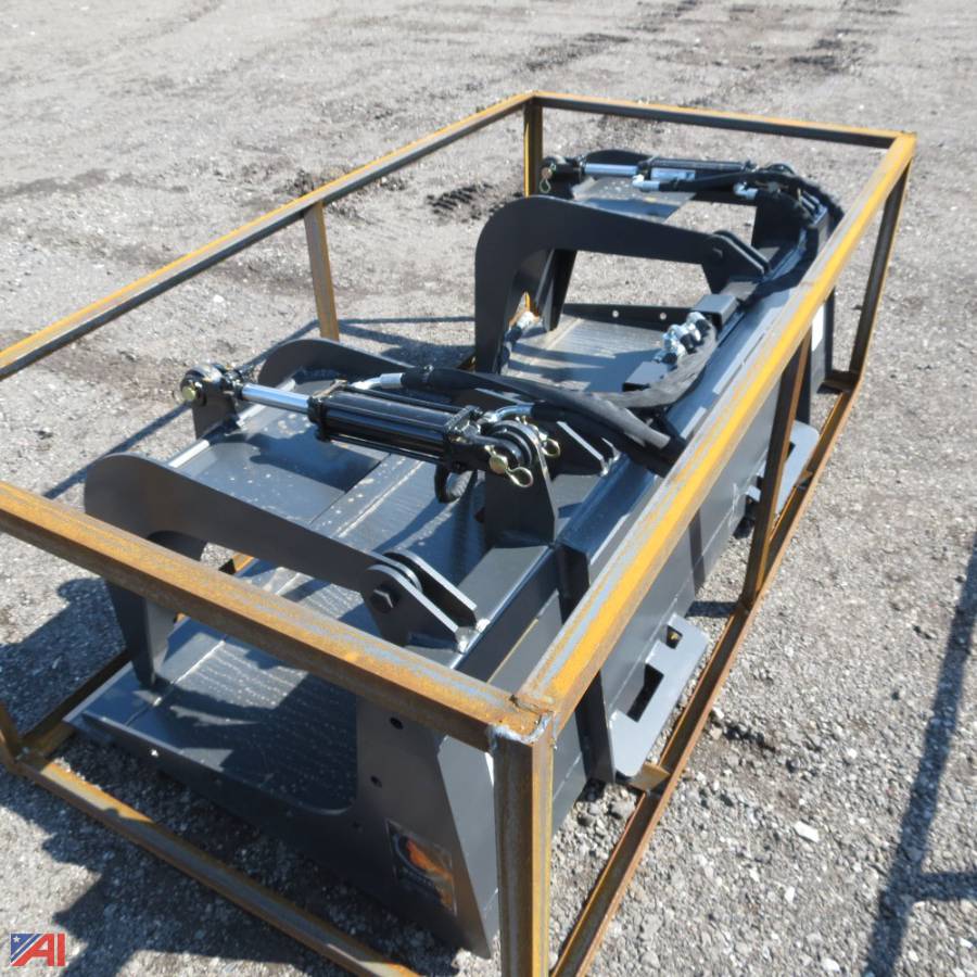 Auctions International Auction Wolverine Skid Steer AttachmentsNY