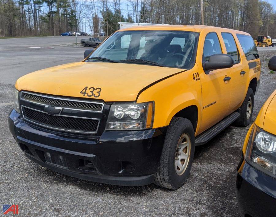 Auctions International Auction Baldwinsville CSDNY 24711 ITEM 2009 Chevy LS 1500 Suburban