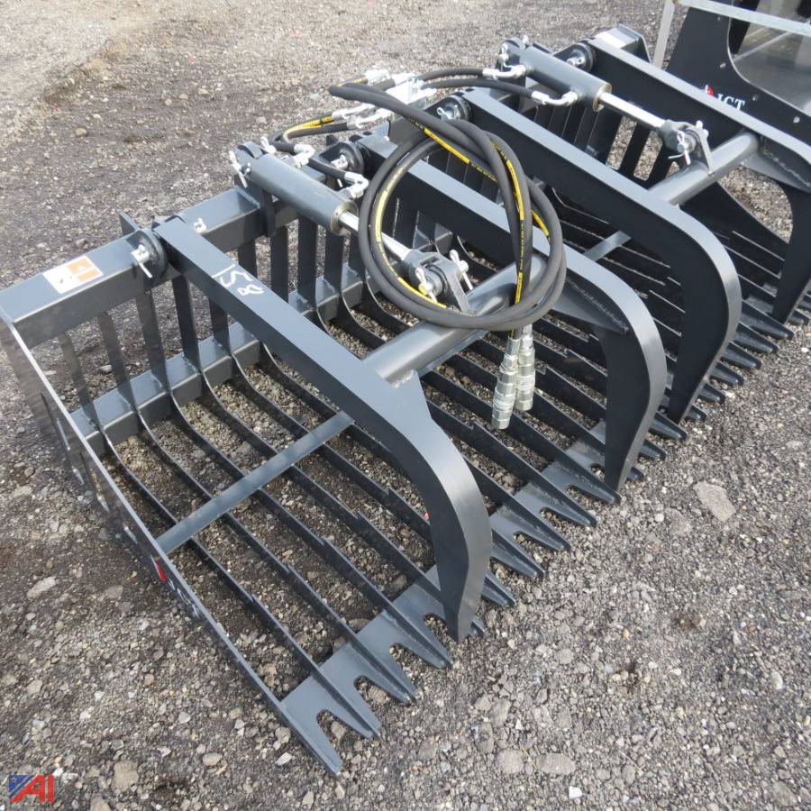 Auctions International Auction JCT Skid Steer AttachmentsNY 24723