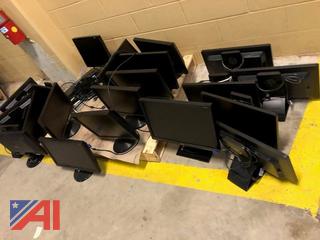 Assorted LCD Computer Monitors