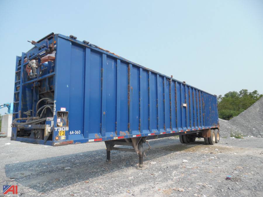 Auctions International Auction Jefferson CountyNY 25807 ITEM 2009 Steco SemiTrailer