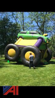 Inflatable Monster Truck Bounce House