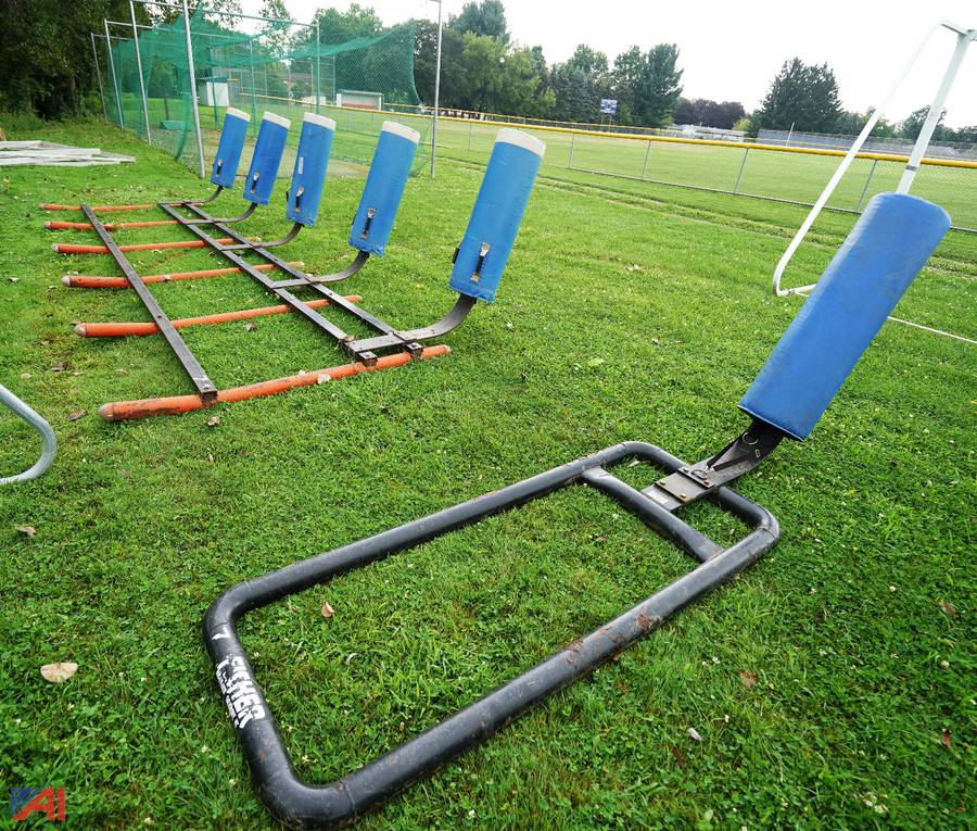 Auctions International Auction Attica CSDNY 26100 ITEM Football Sleds