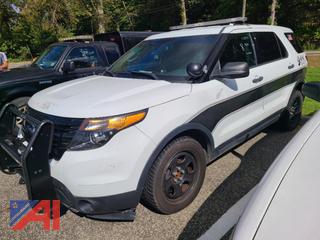 (#8) 2014 Ford Explorer SUV/Police Vehicle