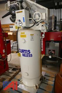 (#2) Curtis Oil Less Air Compressor 