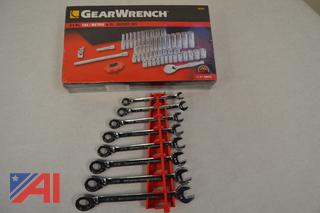 (#15)  Gearwrench 1/4" SAE & Metric Socket Sets and More, New/Old Stock