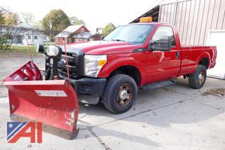 (#4) 2011 Ford F350 Super Duty Pickup Truck with Plow