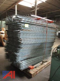 33 Pcs. Steel Wire Pallet Racking Decks