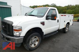 (#26) 2009 Ford F350 XL Super Duty Utility Truck with Plow
