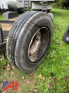 Dump Truck Steer Tires with Rims