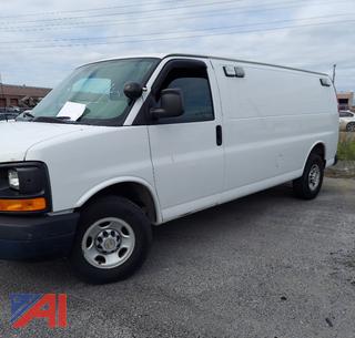2015 Chevy Express 3500 Extended Cargo Van