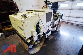 1993 Ingersoll-Rand DD-22 Double Drum Vibratory Roller