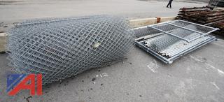 Rolls of Chain Link Fence