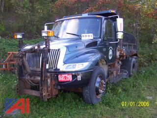 2005 International 4300 Dump Truck with Plow and Sander