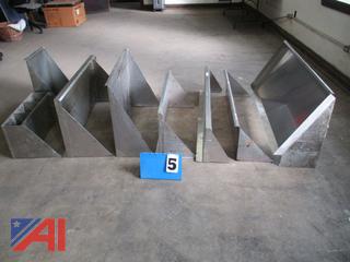 Stainless Steel Hanging Wall Shelves