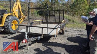 Homemade Utility Trailer with Ramp