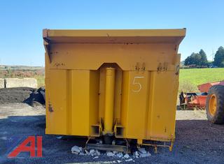 14' Dump Box & Lift Cylinder