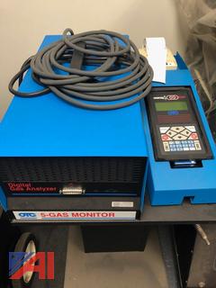 OTC 5 Gas Digital Gas Analyzer Monitor