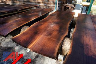 Live Edge Walnut (Conference Table) Slabs