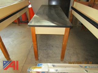 Science Tables with Black Heavy Duty Formica Tops