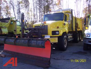2004 International 5600i Dump Truck with Plow, Wing and Sander E#230179