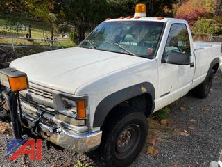 (#5) 1997 Chevy C/K 2500 Pickup Truck with Plow