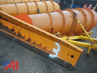 11" Frink One Way Snow Plow with 11' Frink Wing