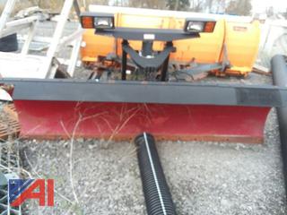 8' Western Snow Plow with Frame