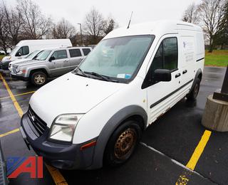 2013 Ford Transit Connect Utility Van/White