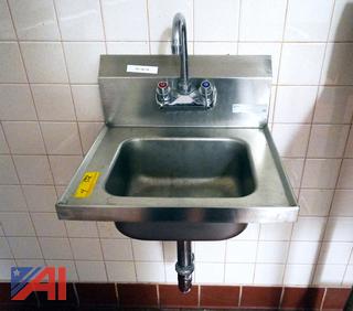 Seco Wall Mount S/S Hand Sink