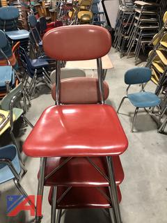 Corex 18" Solid Plastic School Chair with Chrome Frame