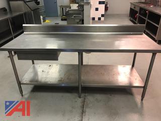 Commercial Food Preparation Table