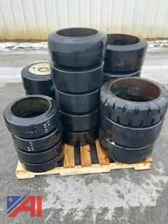 Fork Lift Tires and Hard Rubber Wheels