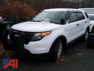2013 Ford Explorer SUV/Police Vehicle