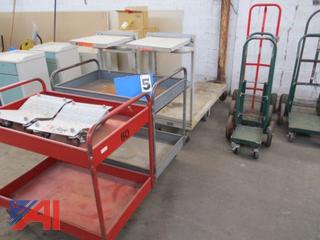 Warehouse Carts, Dollies, and Cabinets