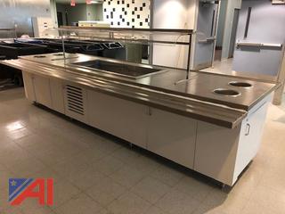 Stainless Steel Hot & Cold Buffet Station