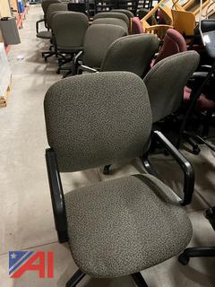 Gray Pneumatic Height Adjustable Chairs