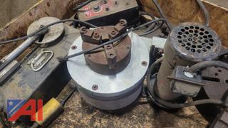 Crate of Misc Chucks/Rotary Fixtures