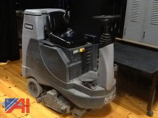 (#4) Advance ES4000 Commercial Ride On Battery Power Carpet Extractor Floor Scrubber